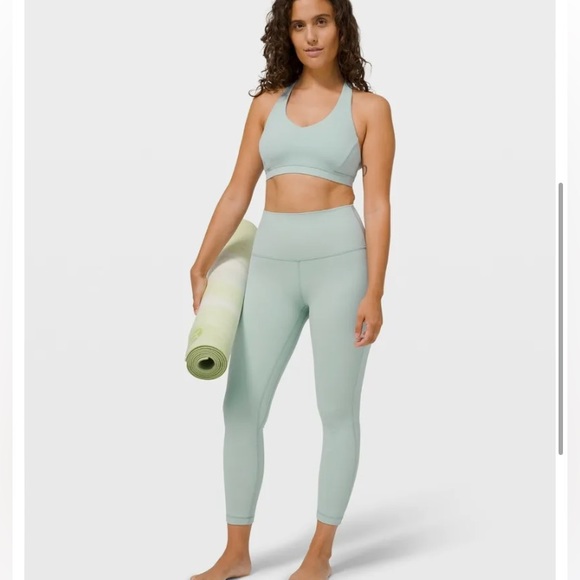 Lululemon Align HR 7/8 Pant 25” - Hazy Jade Size 6 - Picture 1 of 4